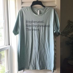 Light blue tee shirt